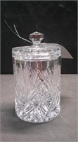 CRYSTAL JAR WITH LID