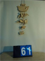 Lace Stamped Wind Chime- Noah’s Ark