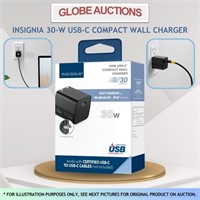 INSIGNIA 30-W USB-C COMPACT WALL CHARGER