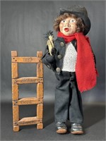 H.P Nader Chimney Sweep Porcelain Doll