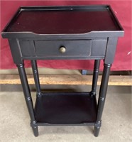 Cute Little Black Table, Plant Stand