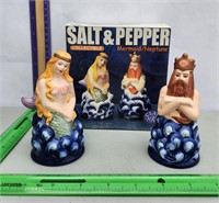 Collectible Mermaid/Neptune salt & pepper shakers