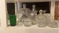 Assorted Glassware & Crystal