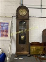 1910 TALL CASE GERMAN GRANDFATHER CLOCK