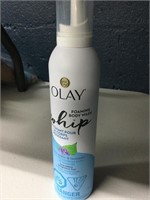 Olay whips foaming body wash
