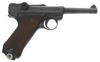 DWM 1916/20 DATED REWORK 9mm CALIBER LUGER PISTOL