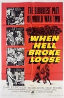 When Hell Broke Loose 1958 Movie Poster
