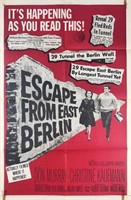 Escape From East Berlin 1962 Movie Poster