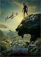 Autograph COA Black Panther Picture Book