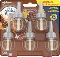 Glade PlugIns Air Freshener Refill, Scented and
