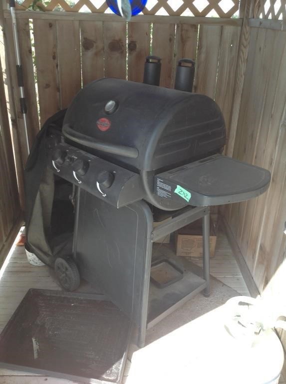Charbroil smoker/BBQ w/cover
