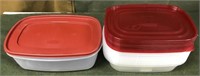 Lot of Rubbermaid Food Containers