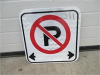 SIGN: NO PARKING
