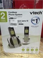 VTech DECT 6.0 Dual Handset Cordless Phones with