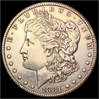 1881-CC Morgan Silver Dollar CHOICE AU