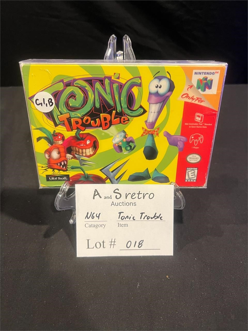 Tonic Trouble CIB Nintendo 64 N64