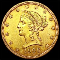1902-D $10 Gold Eagle CLOSELY UNCIRCULATED