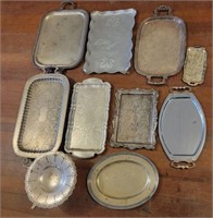 Metal Serving Platters
