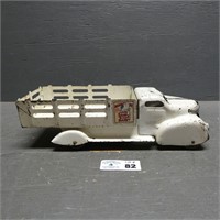 Early Pressed Steel Marx Marcrest Dairy Truck