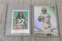 (2) Green Bay Packers Cards
