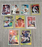 (9) Baseball Cards