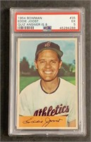 1954 Bowman Eddie Joost PSA EX 5