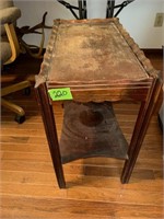 End table.   H=23”    W=24”    D=12 1/2”