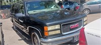 1999 GMC SUBURBAN RUNS/MOVES