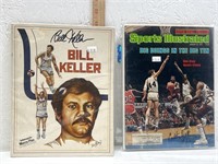 Bill Keller signed magazine & signed Sports