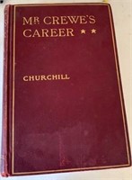 Rare Book "Mr. Crewes Career" - Winston Churchill