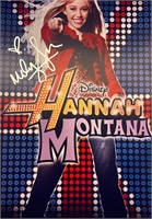 Autograph COA Hannah Montana Photo