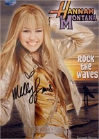 Autograph COA Hannah Montana Photo