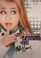 Autograph COA Hannah Montana Photo