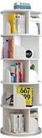ULN-5 Tier 360° Rotating Stackable Shelves Bookshe