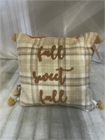 “Fall Sweet Fall” Decorative Throw Pillow