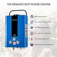 GASLAND OUTDOOR 1.58GPM PORTABLE GAS WATER HEATER