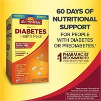 Sealed-Nature Made- Diabetes Health Pack