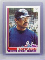 1982 Topps Reggie Jackson