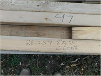 28 ~ 2X4X8'-20' Cedar