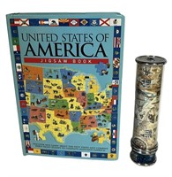 USA Puzzle Book & Kaleidascope