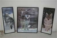 3 Wolf Prints