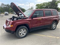 15 Jeep Patriot  Subn RD 4 cyl  4X4; Started with