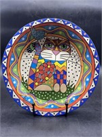Mexican Talavera Pottery Bowl, Signed CADLE