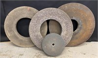 (4) Grinding Stone Wheels