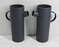 2 pcs Contemporary Style Large Pitchers