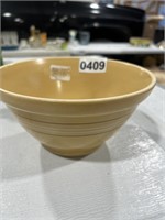 Yellow Ware Mixing Bowl