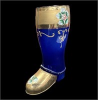 7 “ Bohemian Glass Boot