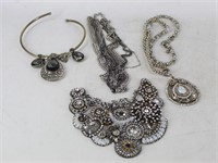 Chico's Rhinestone Necklaces, VCLM Necklace,