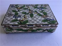 Antique Cloisonne Trinket Box