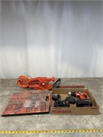 Assortment of Black and Decker Hand Tools and